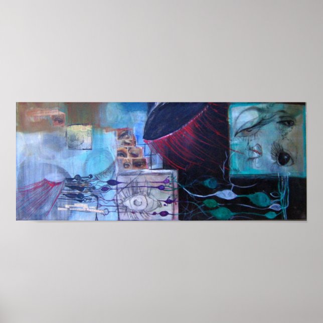 But Our Eyes Gave Us Away Poster (Front)