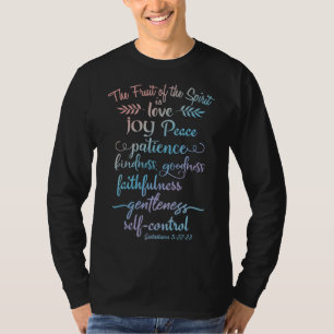 But The Fruit of The Spirit is - Christian Faith Q T-Shirt