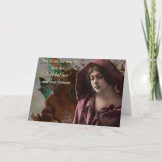 But To Love her ... Holiday Card