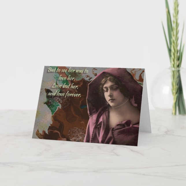 But To Love her ... Holiday Card (Front)