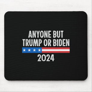 But Trump Or Biden 2024 - Vintage Style - Mouse Pad