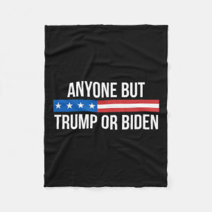 But Trump Or Biden - Fleece Blanket
