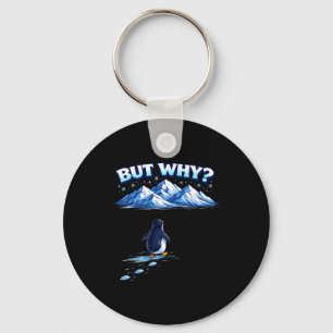 But why nihilist penguin mountain hiking meme key ring
