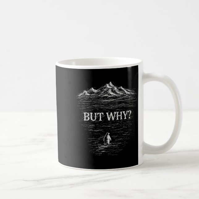 But why nihilist penguin tees  coffee mug (Right)