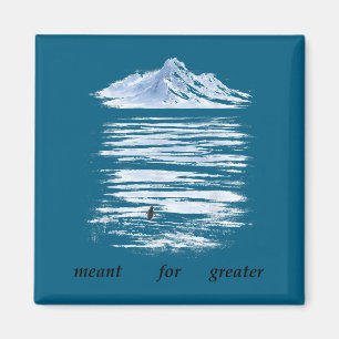 But why penguin sad penguin mountains but why_ mem magnet