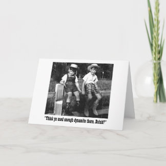 Butch and Sundance Card