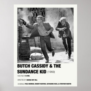 Butch Cassidy and The Sundance Kid 1969 Alternat Poster