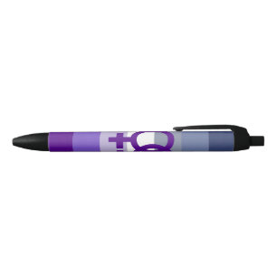 Butch Lesbian Love WLW Pride Black Ink Pen
