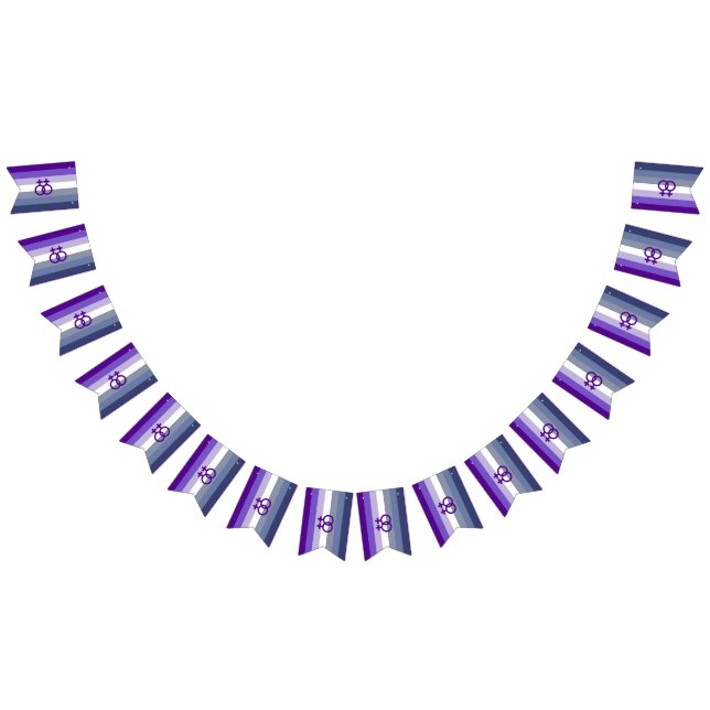 Butch Lesbian Love WLW Pride Bunting (All)