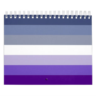 Butch Lesbian Pride Flag Calendar
