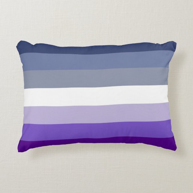 Butch Lesbian Pride Flag Decorative Cushion (Front)