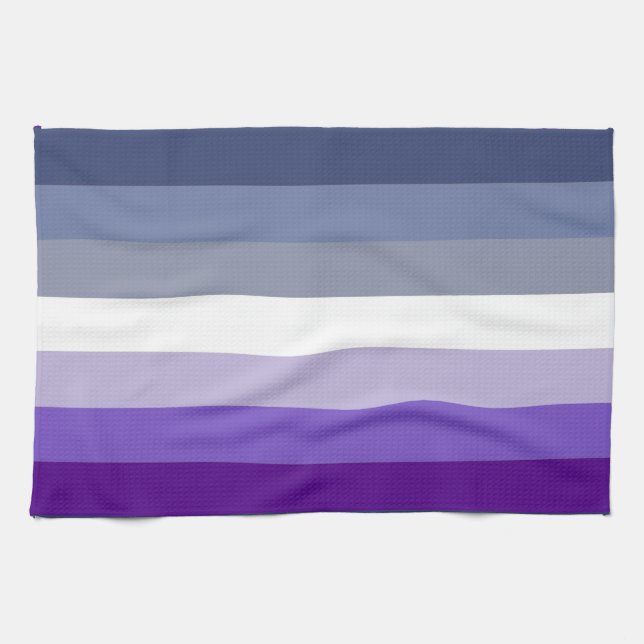 Butch Lesbian Pride Flag Tea Towel (Horizontal)