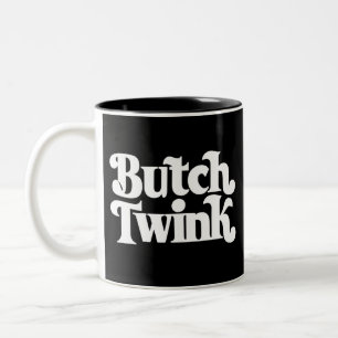 Butch Twink LGBTQ Pride Month Two-Tone Coffee Mug