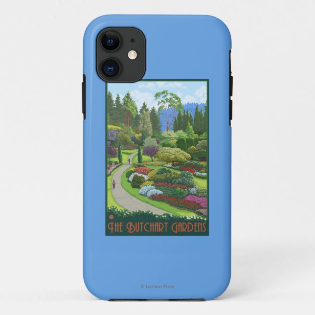 Butchart Gardens - Brentwood Bay Case-Mate iPhone Case (Back)