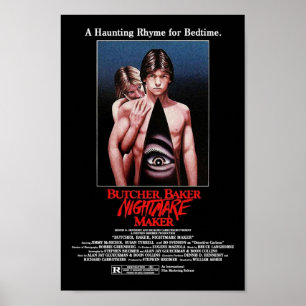 BUTCHER BAKER NIGHTMARE MAKER POSTER