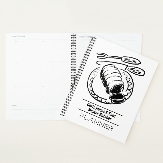 Butcher business gift planner (Display)