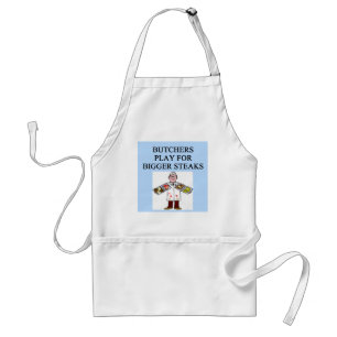 BUTCHER play for big ateaks Standard Apron