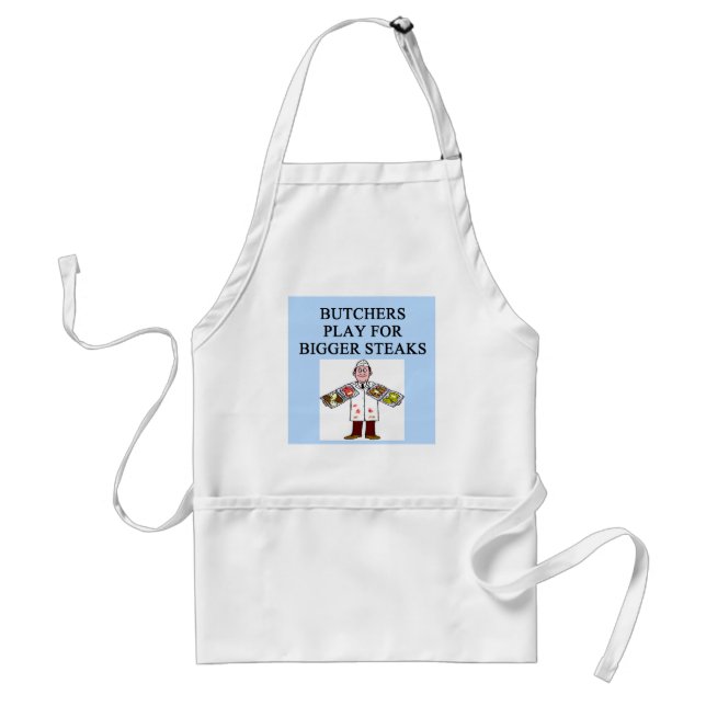 BUTCHER play for big ateaks Standard Apron (Front)