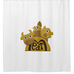 Butcher Shower Curtain