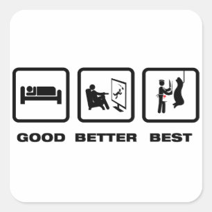 Butcher Square Sticker