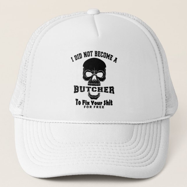 Butcher Trucker Hat (Front)