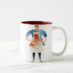 Butcher Two-Tone Coffee Mug