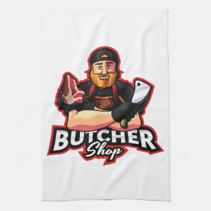 Butcher's Delight Apron - Culinary Artistry Tea Towel