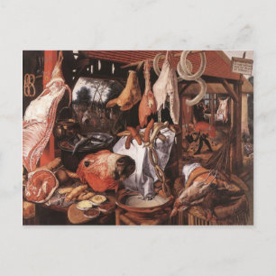 Butcher's Stall postcard