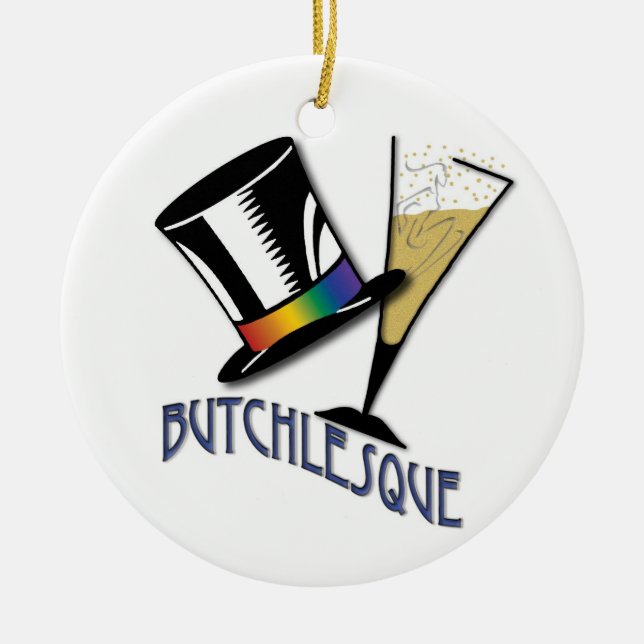 Butchlesque Keepsake Ornament (Front)