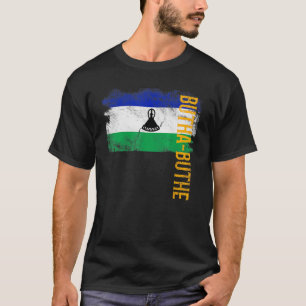 Butha Buthe Lesotho Flag For Basotho Men Women Kid T-Shirt