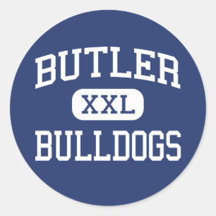 Butler - Bulldogs - Junior - Waukesha Wisconsin Classic Round Sticker