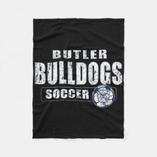 Butler Bulldogs Vintage Team Soccer - Butler Fleece Blanket