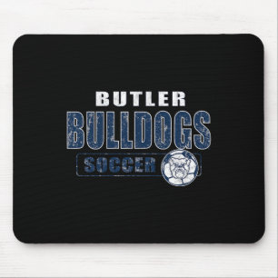 Butler Bulldogs Vintage Team Soccer - Neutral Butl Mouse Pad