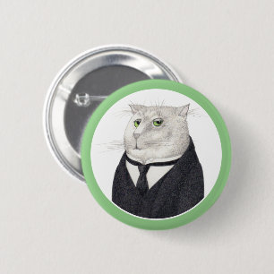 BUTLER CAT Round Pin Button