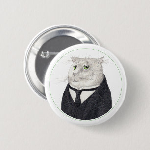 BUTLER CAT Round Pin Button II