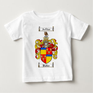 BUTLER FAMILY CREST -  BUTLER COAT OF ARMS BABY T-Shirt