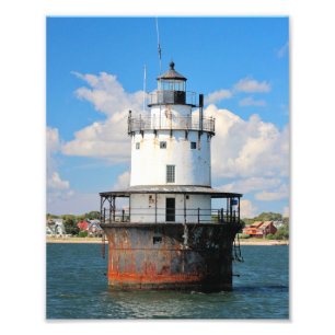 Butler Flats Lighthouse, Massachusetts Photo Print