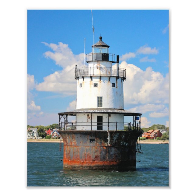 Butler Flats Lighthouse, Massachusetts Photo Print (Front)