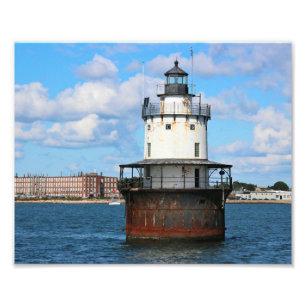 Butler Flats Lighthouse, Massachusetts Photo Print