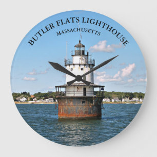 Butler Flats Lighthouse, Massachusetts Round Clock