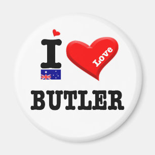 BUTLER - I Love Magnet
