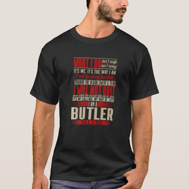Butler T-Shirt (Front)