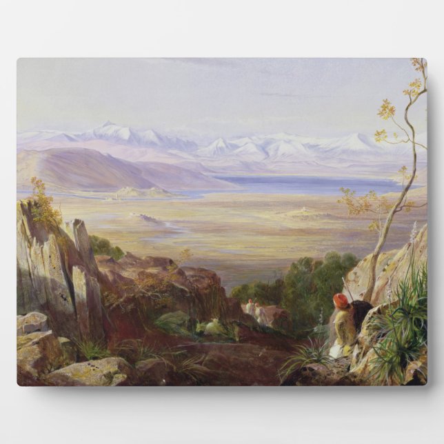 Butrinto, Albania (oil on canvas) Plaque (Front)