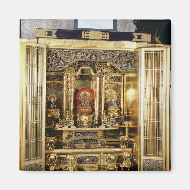 Butsudan shrine from a Damio's palace at Kyoto Magnet (Front)