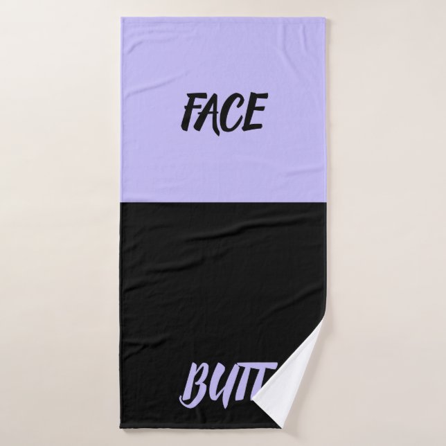 BUTT FACE TOWELS (Bath Towel)