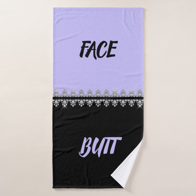 BUTT FACE TOWELS (Bath Towel)