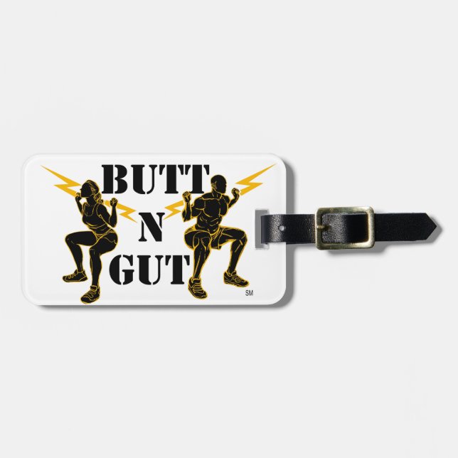 Butt N Gut Items Luggage Tag (Front Horizontal)