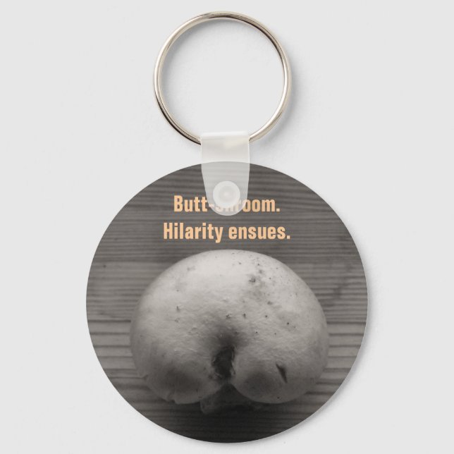 Butt-shroom Key Ring (Front)
