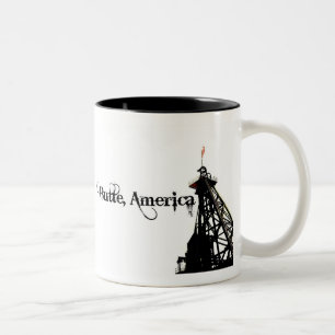 Butte, America Two Toned Coffee Mug