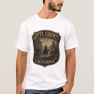 Butte County California – Gold Rush Western T-Shirt